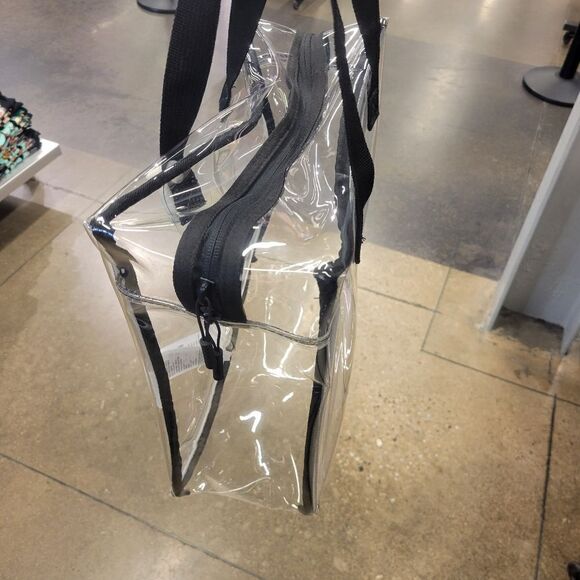 Nike Jordan Stadium Clear Tote Bag -14L- Fanny Hip Purse See Through 9A0847-023 - Picture 3 of 8